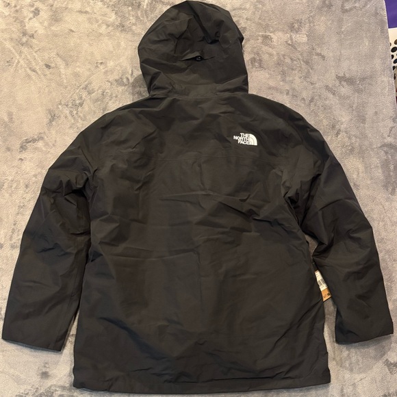 The North Face Men’s ThermoBall Eco Snow TriClimate 3 In 1 Black Jacket Size XXL - Picture 4 of 8